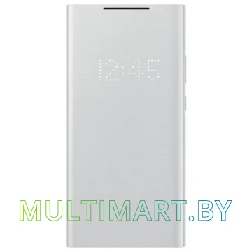 Чехол Samsung Smart LED View Cover для Galaxy Note 20 Ultra (серебристо-белый)